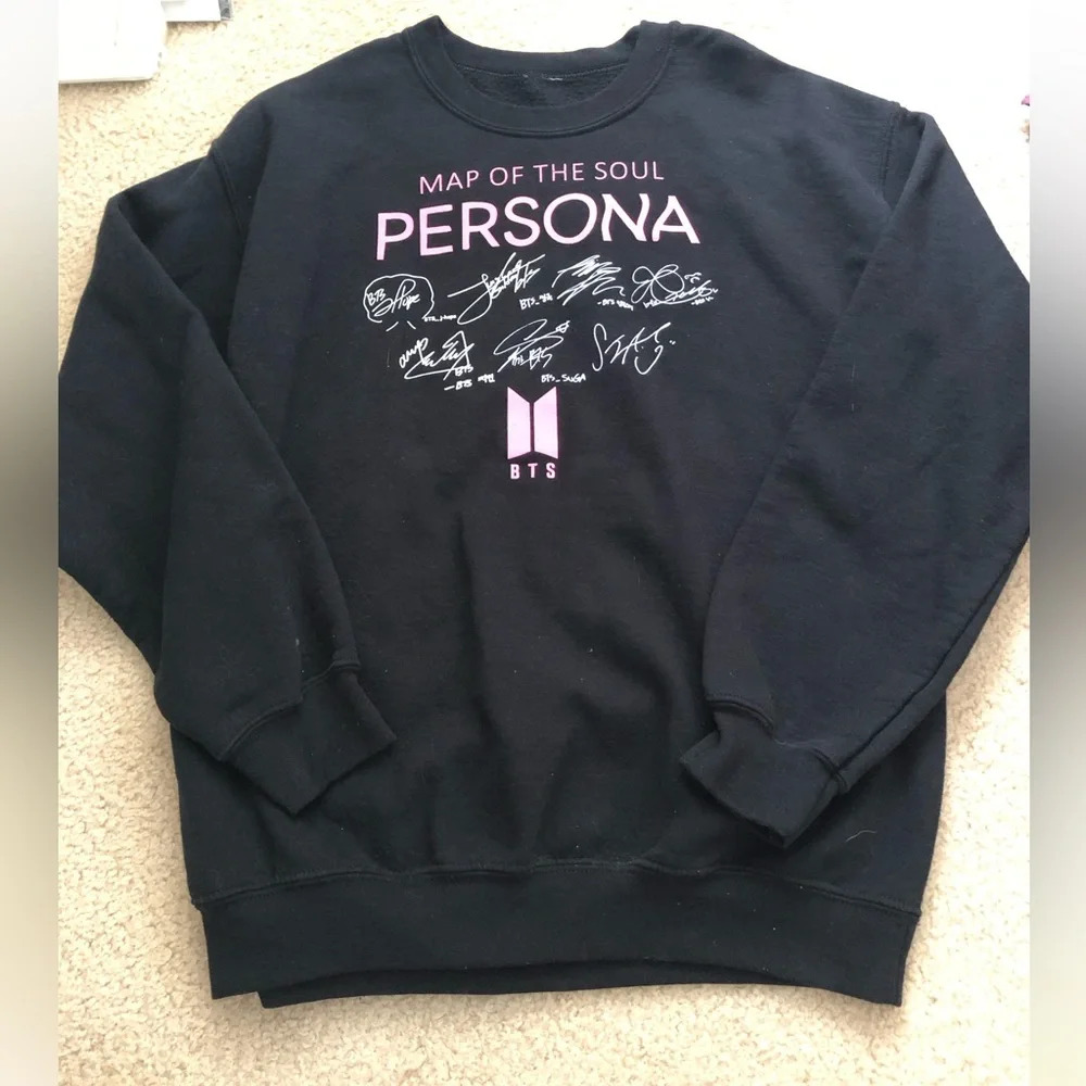 BTS Map of the Soul: Persona Crewneck Swestshirt